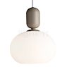 Nordlux Notti Hanglamp grijs - met glas