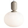 Nordlux Notti Pendant Light grey - with glass