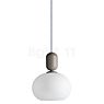 Nordlux Notti Pendant Light grey - with glass