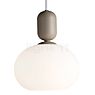 Nordlux Notti Pendant Light grey - with glass