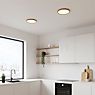 Nordlux Oja Ceiling Light LED wooden foil - 29 cm - step dimmable - ip20 - without motion detector application picture