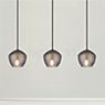 Nordlux Orbiform Pendant Light smoked glass - 3-flame application picture