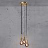 Nordlux Paco Pendant Light 3 lamps brass , Warehouse sale, as new, original packaging application picture
