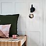 Nordlux Paco Wall Light black application picture