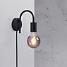 Nordlux Paco, lámpara de pared negro - ejemplo de uso previsto