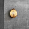 Nordlux Polperro Wall Light brass , Warehouse sale, as new, original packaging application picture