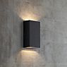 Nordlux Rold Flat Lampada da parete LED nero