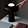 Nordlux Time, lámpara de sobremesa negro - ejemplo de uso previsto