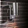 Nordlux Tin Maxi Lampada da parete con sensore di movimento nero , Vendita di giacenze, Merce nuova, Imballaggio originale - immagine di applicazione