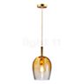 Nordlux Uma, lámpara de suspensión ø18 cm - vidrio ahumado