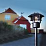 Nordlux Vejers Bollard Light stainless steel application picture