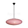 Nordlux Villo Hanglamp zwart/roze - plafondkapje halbkugel