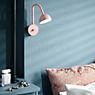 Northern Blush Wall Light LED pink application picture