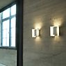Northern Butterfly Wall light aluminium - perforated application picture