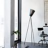 Northern Oslo Wood Floor lamp black application picture