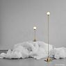 Northern Snowball, lámpara de pie blanco - ejemplo de uso previsto