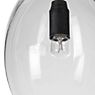 Northern Unika, lámpara de suspensión blanco - small - La Unika funciona con una bombilla incandescente tradicional de casquillo E14.