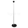 Occhio Io Lettura C Floor Lamp LED head black matt/cover chrom matt/body chrom matt/base black matt - 3,000 K