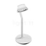 Occhio Lei Tavolo Iris Lampe de table LED couverture blanc mat/corps blanc mat/pied blanc mat - 2.700 K