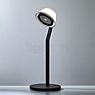 Occhio Lei Tavolo Iris Table Lamp LED cover black matt/body black matt/base black matt - 3,000 K
