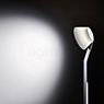 Occhio Lei lettura Stehleuchte LED Abdeckung weiß glänzend/Body weiß matt/Fuß weiß glänzend - 2.700 K