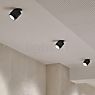 Occhio Lui Volto Volt Zoom Projektører LED hoved sort mat/reflector black phantom - 2.700 K ansøgning billede