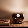 Occhio Luna Basso Table Lamp LED smoke application picture