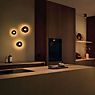 Occhio Luna Scura 125 Flat Air Wall Light LED smoke application picture