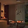 Occhio Luna Scura 200 Flat Air Wall Light LED smoke application picture