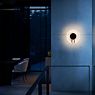 Occhio Mito Aura 40 Narrow Wall-/Ceiling light LED head phantom/body black matt - DALI application picture