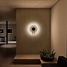 Occhio Mito Aura 60 Narrow Wall-/Ceiling light LED head gold matt/body black matt - DALI application picture