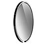 Occhio Mito Sfera 60 Belyst spejl LED hoved black phantom/Spejl grå tonet - Occhio Air