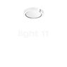 Occhio Mito Soffitto 20 Up Wide Applique/Plafonnier LED tête blanc mat/couverture blanc mat - Occhio Air