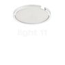 Occhio Mito Soffitto 40 Up Lusso Wide Wall-/Ceiling light LED head white matt/cover ascot leather white - Occhio Air