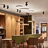 Occhio Mito Sospeso 40 Move Up Room Pendel LED hoved bronze/baldakin hvid mat - Occhio Air ansøgning billede