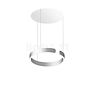 Occhio Mito Sospeso 40 Move Up Table Lampada a sospensione LED testa argento opaco/rosone bianco opaco - Occhio Air