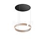 Occhio Mito Sospeso 40 Move Up Table Pendant Light LED head gold matt/ceiling rose black matt - dim to warm