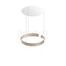 Occhio Mito Sospeso 40 Variabel Up Table Pendant Light LED head gold matt/ceiling rose white matt - Occhio Air