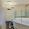 Occhio Mito Sospeso 60 Variabel Up Room Hanglamp LED kop wit mat/plafondkapje wit mat - DALI productafbeelding