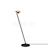 Occhio Sento Lettura 125 D Floor Lamp LED right head rose gold/body black matt - 2,700 K - Occhio Air