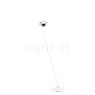 Occhio Sento Lettura 125 E Floor Lamp LED right head gold matt/body white matt - 3,000 K - Occhio Air
