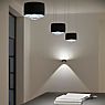 Occhio Sento Sospeso Tre Fix E Hanglamp LED 3-lichts kop wit glimmend/plafondkapje wit mat - 3.000 K - Occhio Air productafbeelding