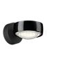 Occhio Sento Verticale Up D Væglampe LED fast hoved black phantom/vægbeslag sort mat - 3.000 K - Occhio Air