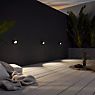 Occhio Sito Lato Volt S40 Ceiling Light LED Outdoor black matt - 3,000 K application picture