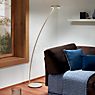 Oligo Glance Arc Lamp LED cashmere matt application picture