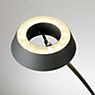 Oligo Glance Table Lamp LED curved grey matt
