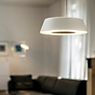 Oligo Glance, lámpara de suspensión LED - altura ajustable de forma invisible blanco mate - ejemplo de uso previsto