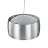 Oligo Grace Hanglamp LED 2-lichts - onzichtbaar in hoogte verstelbaar plafondkapje wit - afdekkap aluminium - hoofd grijs