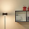 Oligo Grace Lampadaire LED noir mat - produit en situation