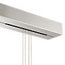 Oligo Grace Suspension LED 3 foyers - réglable en hauteur aluminium brossé